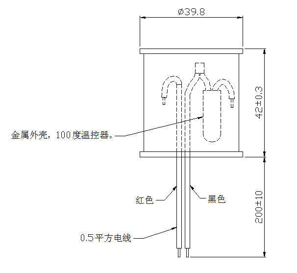 灌腸儀電磁線(xiàn)圈產(chǎn)品側面圖